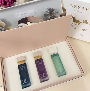 Assaf Perfume Pack – Noble, Gris Eric & Wild Colt | 3×200ml Premium Set